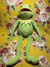 Disney Store Exclusive Kermit The Frog Soft Toy 24” The Muppets Stamped Exc Cond