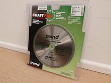 TREND 216MM x 30MM X 60T TC THIN KERF DEWALT DCS777 MITRE SAW BLADE CSB/CC21660T