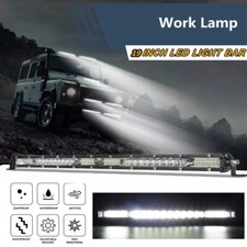 1Pcs 6D Car Slim 19Inch Led