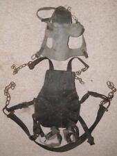 Antique Welsh Colliery Coal Mining Pit Pony/Horse Leather Harness & Bridle