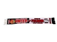 MANCHESTER UNITED V FULHAM FOOTBALL SCARF