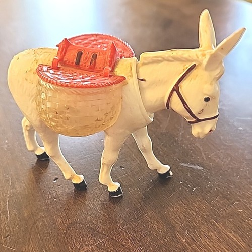 Celluloid donkey mule bobble - mule,