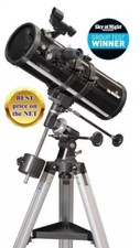SKYHAWK-1145P EQ1 114MM (4.5") F/500 PARABOLIC NEWTONIAN REFLECTOR TELESCOPE