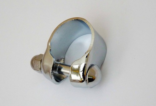 Steering column chrome clamp - steering,