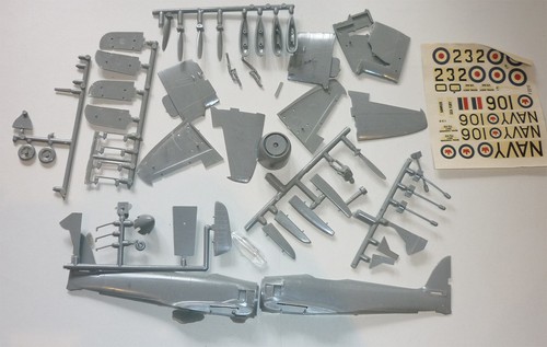 1968 frog scale hawker - frog, 1/72