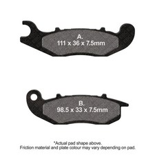 EBC M/cycle R Series Brake
