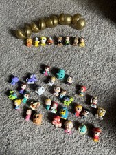 37x Squinkies In Capsules Including 8 Beauty And The Beast Toys Collectibles