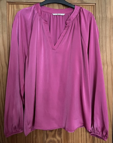 Bright pink satin - bright, popover