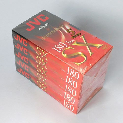 Jvc sx180 vhs tapes pack - pack, of