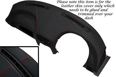 Red stitching fits - red,