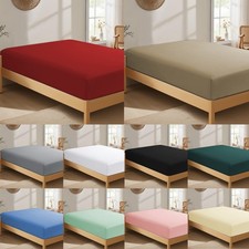 Extra Deep Fitted Sheet, Super