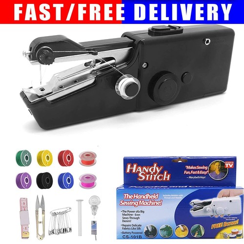 Mini portable sewing machine - sewing,