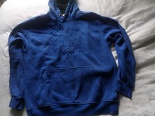 Kenzo Paris Men's Hoodie royal Blue  Embroidered tiger size XL hooded sweatshirt