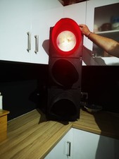 Vintage Green & Amber Traffic Street Lights Stop Signals Train? Large Untested