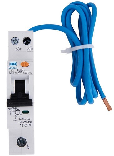 32a single pole compact rcbo - pole,