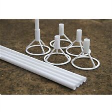 50x Foil Balloon Accessories Balloon Holder Sticks With Cups Party Supplies