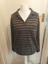 Mwns Damart Size XL Grey/Black