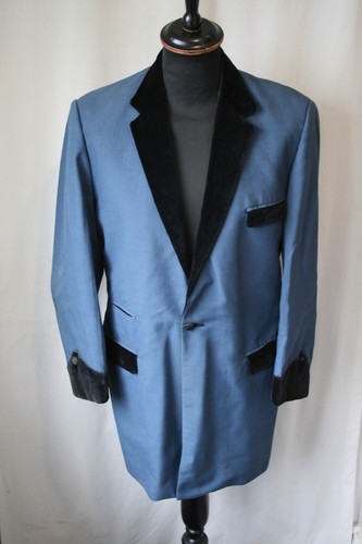 Vtg burton blue drape - vtg,