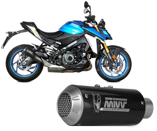 Mivv full exhaust mk3 - full, carbon