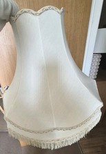 Large Vintage Cream Fabric