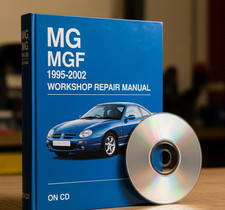 MG F MGF 1995-2002 Workshop Repair Manual on CD.