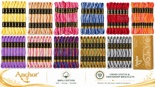 Pack anchor skeins cross - pack,