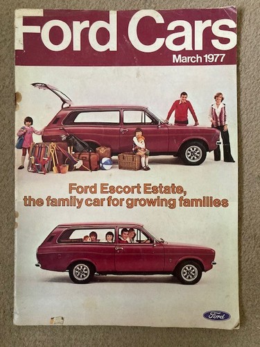 Ford cars march 1977 - 1977, escort