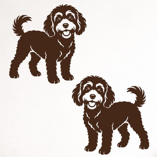 Cockapoo car campervan - x2,