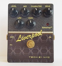 Tech 21 SansAmp Liverpool Overdrive Analog Amp Modeller FX Pedal - FREE POST