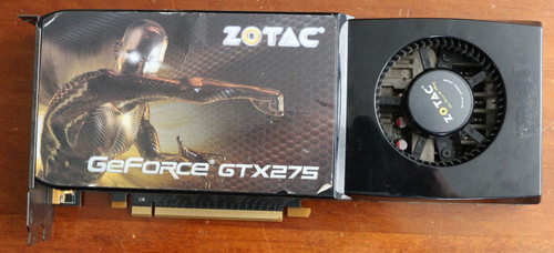 Zotac geforce gtx275 video - gtx275,