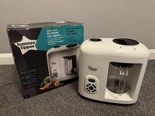 Tommee Tippee Baby Food Steam Automatic Timer Blender - White