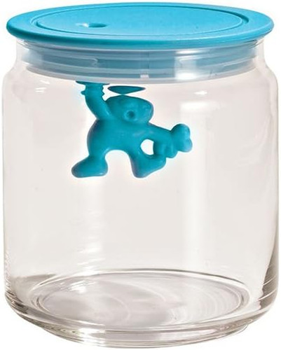 Alessi gianni glass jar - a,