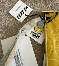 Moschino smiley yellow quilted - smiley,