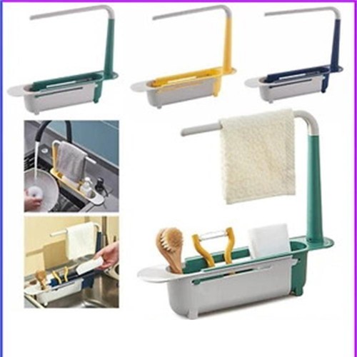Telescopic sink tidy holder - telescopic,