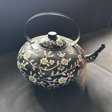 Vintage Folk Art Enamel Hand