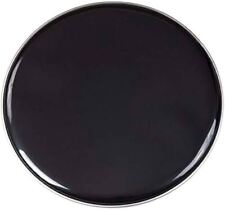 Black Bass Drum Head Skin - 20" or 22" With Muffle Ring - GREAT QUALITY & VALUE
