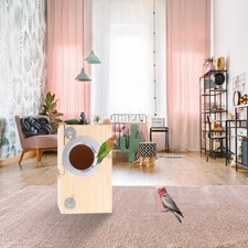 Bird Nests Cages Wooden Bird