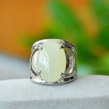 Natural White Jade Handmade