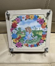 Vintage Metal / Wood Flower