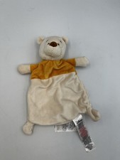 Primark Disney Winnie The Pooh Bear Beige Yellow Baby Comforter Soother Toy