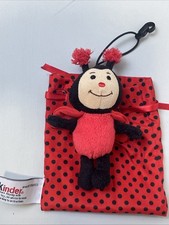 Kinder Ladybird Soft Toy / Bag Ferrero Chocolate Surprise Toy Gift Bag