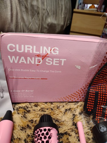 Curling wand set - wand,
