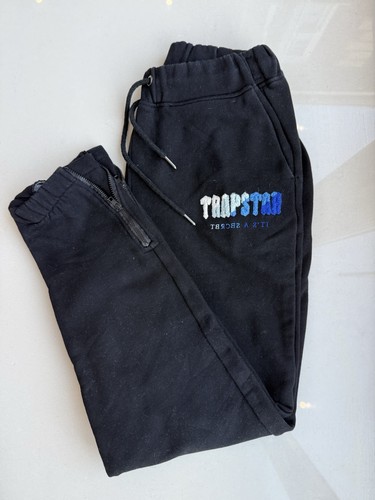 Trapstar black cuffed - black,