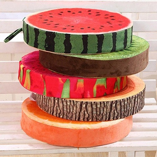 Round chair cushions - round,