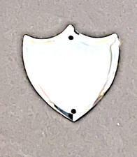 Silver side shields pins - side, &