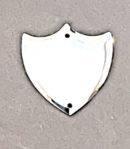 Silver side shields - &, pins