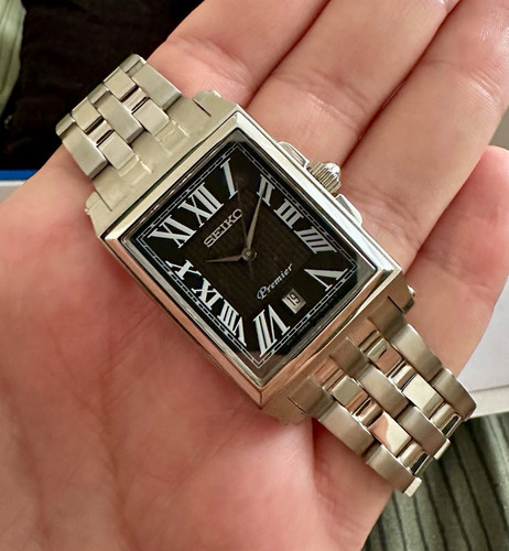 Seiko premier rectangular - seiko,