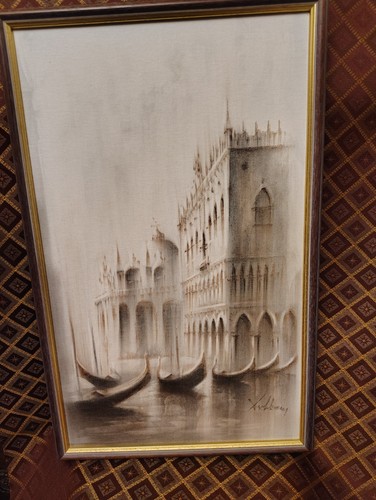 Venice italy original oil - venice,,