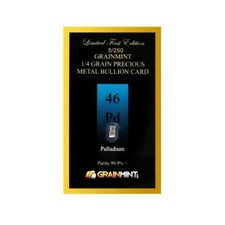 10 x Palladium 1/4 (0.25)