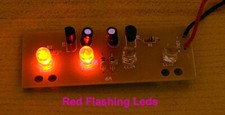 Flasher led pcb with battery - flasher,